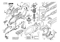 Bosch 0 600 845 C68 AHS 480-24 T Hedge Trimmer 230 V / GB Spare Parts AHS480-24T